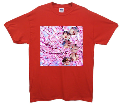 Tree Blossom Printed T-Shirt - Mr Wings Emporium 