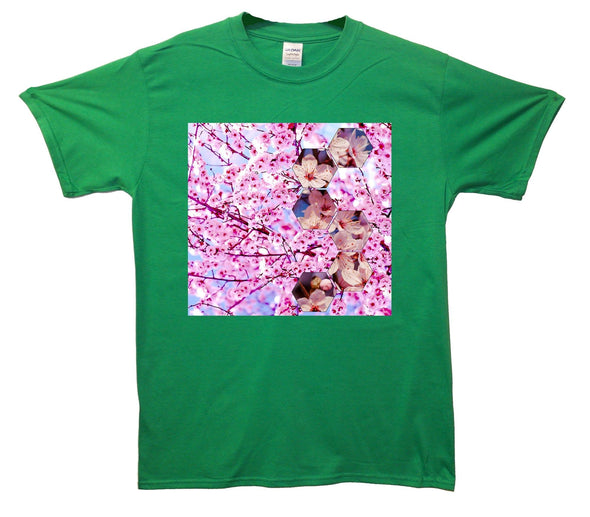 Tree Blossom Printed T-Shirt - Mr Wings Emporium 