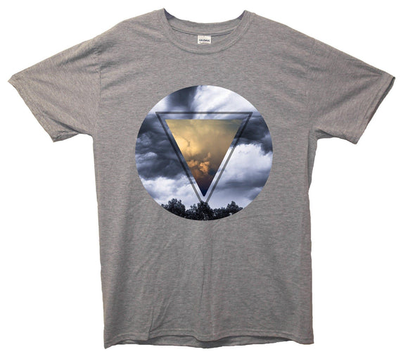 Triangle Prism Printed T-Shirt - Mr Wings Emporium 