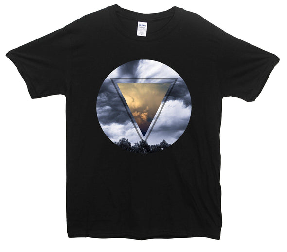 Triangle Prism Printed T-Shirt - Mr Wings Emporium 