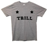 Trill Stars Printed T-Shirt - Mr Wings Emporium 