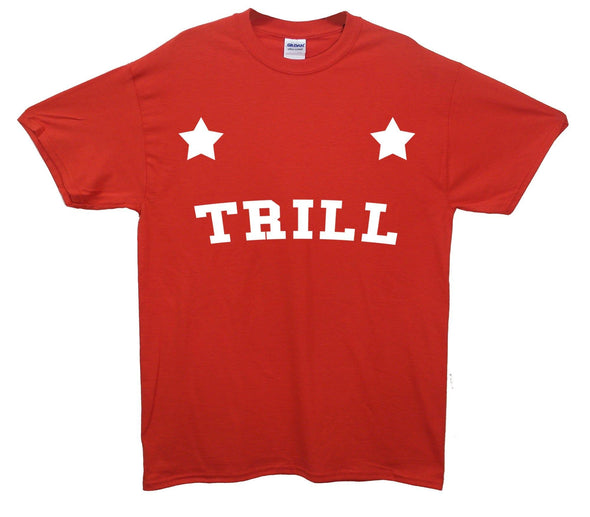 Trill Stars Printed T-Shirt - Mr Wings Emporium 