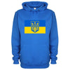 Tryzub Ukraine Flag Printed Hoodie - Mr Wings Emporium 