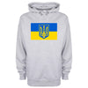 Tryzub Ukraine Flag Printed Hoodie - Mr Wings Emporium 