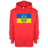 Tryzub Ukraine Flag Printed Hoodie - Mr Wings Emporium 