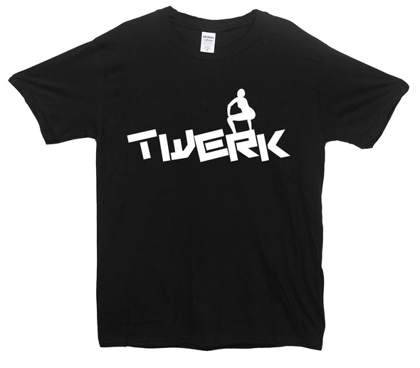 Twerk Printed T-Shirt - Mr Wings Emporium 