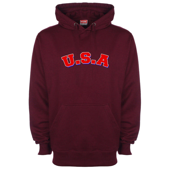 U.S.A Printed Hoodie - Mr Wings Emporium 