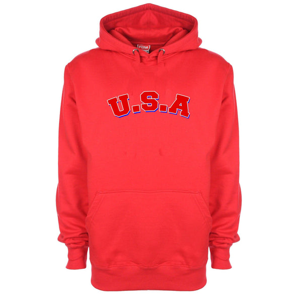 U.S.A Printed Hoodie - Mr Wings Emporium 