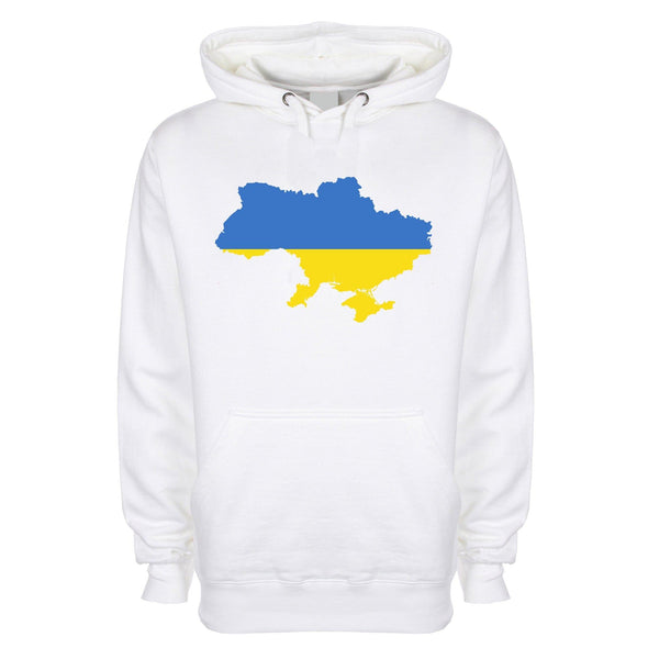 Ukraine Country Flag Printed Hoodie - Mr Wings Emporium 