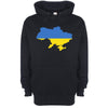 Ukraine Country Flag Printed Hoodie - Mr Wings Emporium 