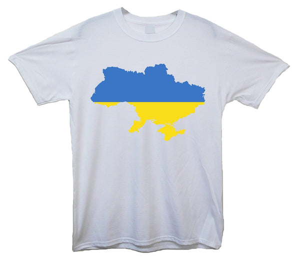 Ukraine Country Printed T-Shirt - Mr Wings Emporium 