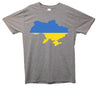 Ukraine Country Printed T-Shirt - Mr Wings Emporium 