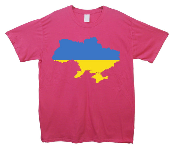 Ukraine Country Printed T-Shirt - Mr Wings Emporium 
