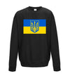 Ukraine Flag Tryzub Printed Sweatshirt - Mr Wings Emporium 