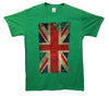 Union Jack Great Britain Distressed Flag Printed T-Shirt - Mr Wings Emporium 