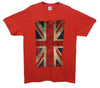 Union Jack Great Britain Distressed Flag Printed T-Shirt - Mr Wings Emporium 