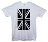 Union Jack Single Colour Flag Printed T-Shirt - Mr Wings Emporium 