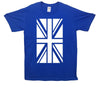 Union Jack Single Colour Flag Printed T-Shirt - Mr Wings Emporium 