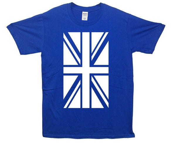 Union Jack Single Colour Flag Printed T-Shirt - Mr Wings Emporium 