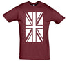 Union Jack Single Colour Flag Printed T-Shirt - Mr Wings Emporium 