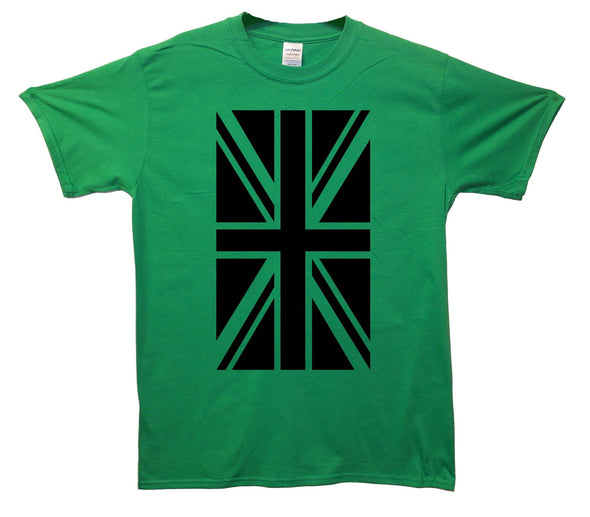 Union Jack Single Colour Flag Printed T-Shirt - Mr Wings Emporium 