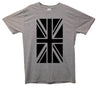 Union Jack Single Colour Flag Printed T-Shirt - Mr Wings Emporium 