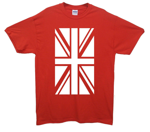 Union Jack Single Colour Flag Printed T-Shirt - Mr Wings Emporium 