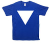 Upside Down Triangle Printed T-Shirt - Mr Wings Emporium 