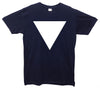 Upside Down Triangle Printed T-Shirt - Mr Wings Emporium 