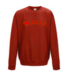 Wales Printed Printed Sweatshirt - Mr Wings Emporium 