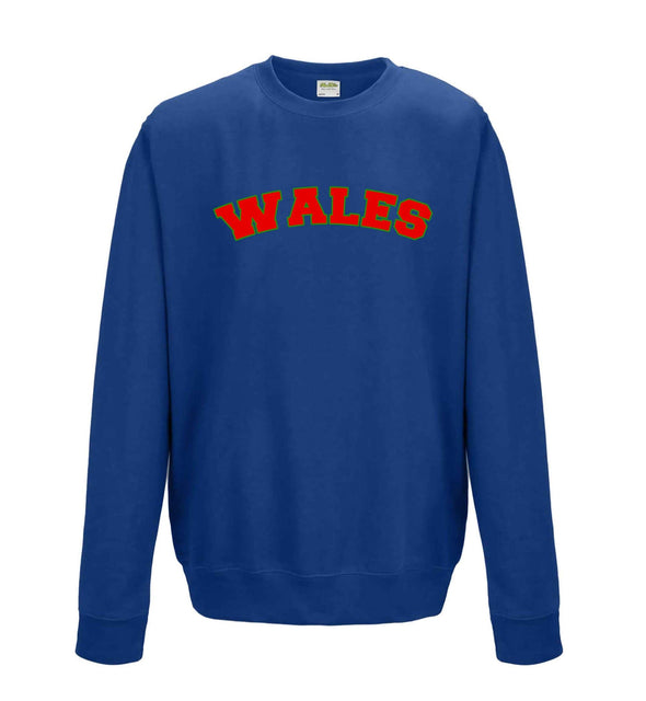 Wales Printed Printed Sweatshirt - Mr Wings Emporium 
