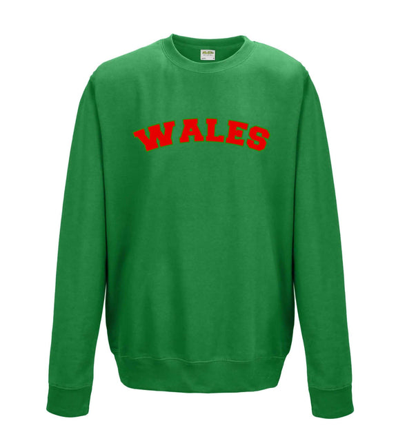 Wales Printed Printed Sweatshirt - Mr Wings Emporium 