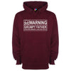 Warning Grumpy Father Printed Hoodie - Mr Wings Emporium 