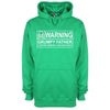 Warning Grumpy Father Printed Hoodie - Mr Wings Emporium 