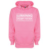 Warning Grumpy Father Printed Hoodie - Mr Wings Emporium 