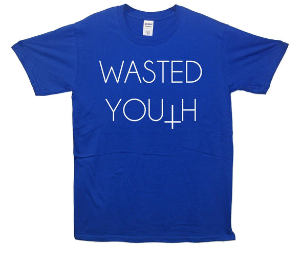 Wasted Youth Printed T-Shirt - Mr Wings Emporium 