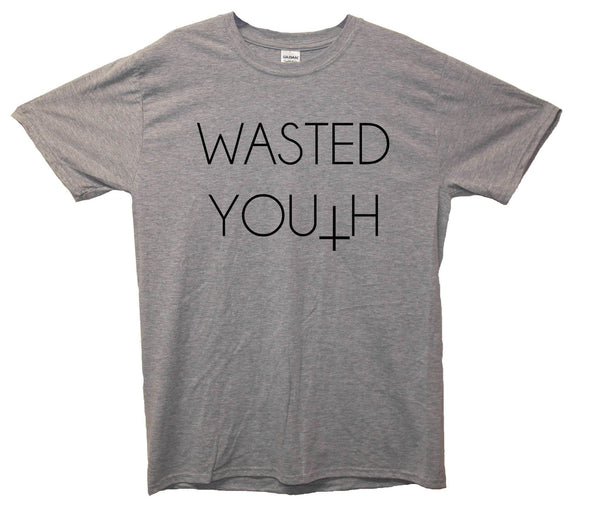 Wasted Youth Printed T-Shirt - Mr Wings Emporium 