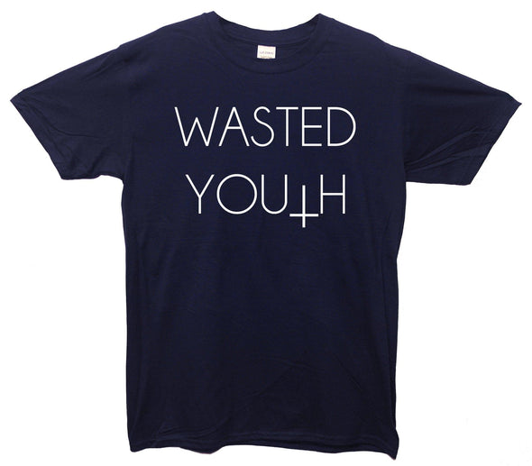 Wasted Youth Printed T-Shirt - Mr Wings Emporium 