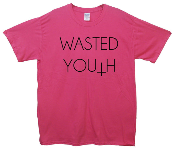 Wasted Youth Printed T-Shirt - Mr Wings Emporium 