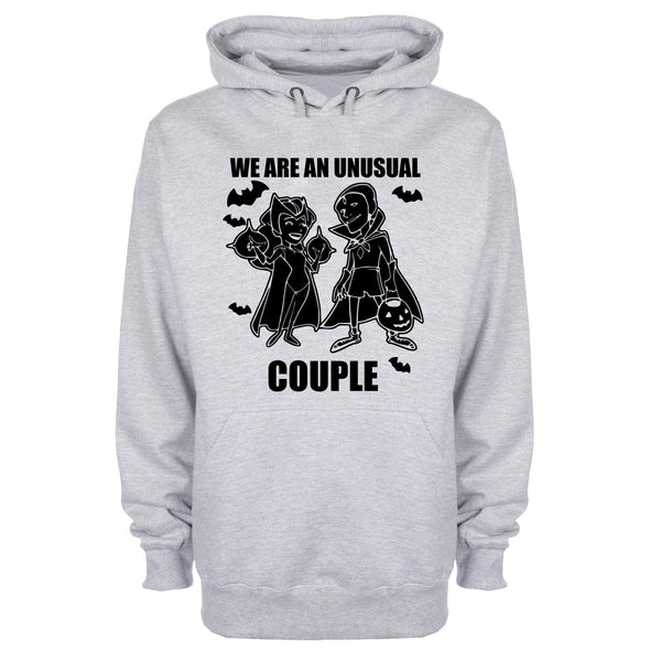 We Are An Unusual Couple Printed Hoodie - Mr Wings Emporium 