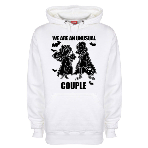 We Are An Unusual Couple Printed Hoodie - Mr Wings Emporium 