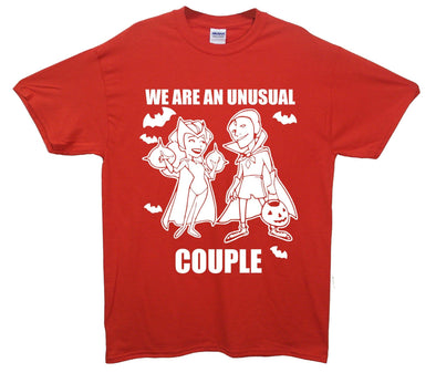 We Are An Unusual Couple Printed T-Shirt - Mr Wings Emporium 