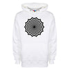 Web Optical Illusion Printed Hoodie - Mr Wings Emporium 