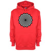 Web Optical Illusion Printed Hoodie - Mr Wings Emporium 