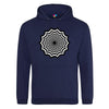 Web Optical Illusion Printed Hoodie - Mr Wings Emporium 