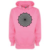 Web Optical Illusion Printed Hoodie - Mr Wings Emporium 