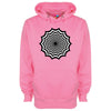 Web Optical Illusion Printed Hoodie - Mr Wings Emporium 