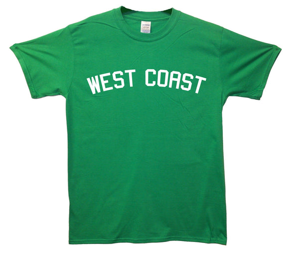 West Coast Printed T-Shirt - Mr Wings Emporium 