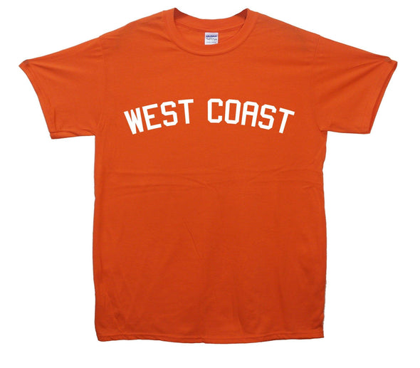 West Coast Printed T-Shirt - Mr Wings Emporium 