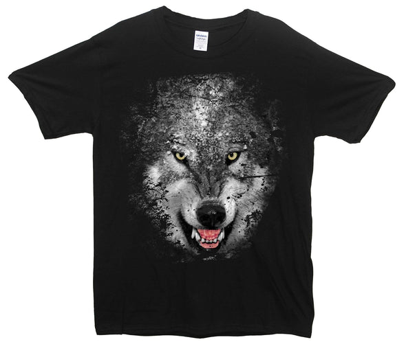 Wild Wolf Printed T-Shirt - Mr Wings Emporium 